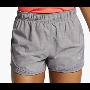 NWT Nike tempo running shorts gray medium